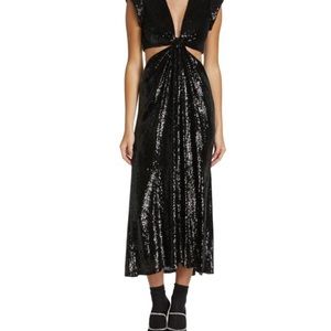 A.L.C.
Alexis Sequin Cut Out Midi Dress